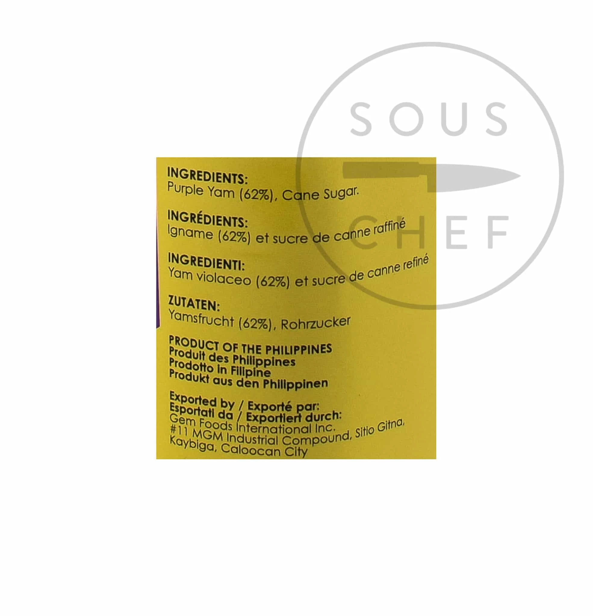 Buenas Ingredients Purple Yam Spread - Ube 340g 5 Buenas Ingredients Purple Yam Spread - Ube 340g