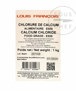 Louis Francois Calcium Chloride 1kg Ingredients