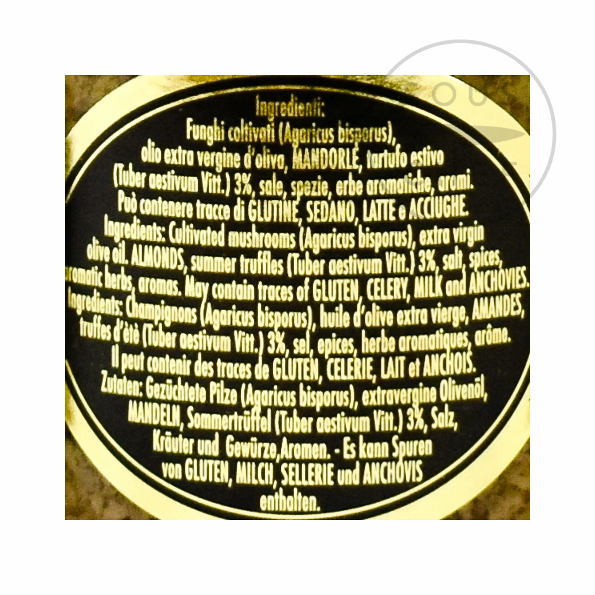 Marini Azzolini Taste Of Truffle With Mushrooms & Almonds 180g 5 Marini Azzolini Taste Of Truffle With Mushrooms & Almonds 180g