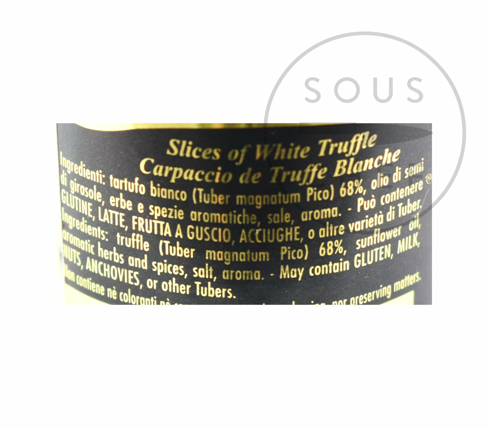 Marini Azzolini White Truffle Slices 45g 4 Marini Azzolini White Truffle Slices 45g