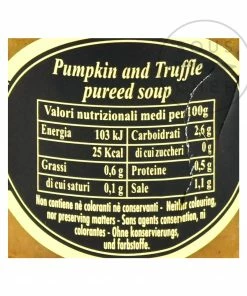 Marini Azzolini Pumpkin And Truffle Puree 180g 8 Marini Azzolini Pumpkin And Truffle Puree 180g