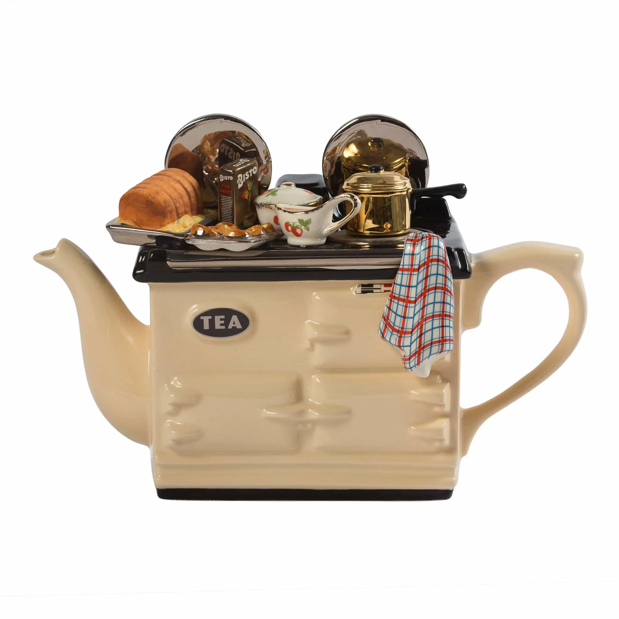 Novelty Tea Aga Sunday Roast Teapot Cream 1.3L 3 Novelty Tea Aga Sunday Roast Teapot Cream 1.3L