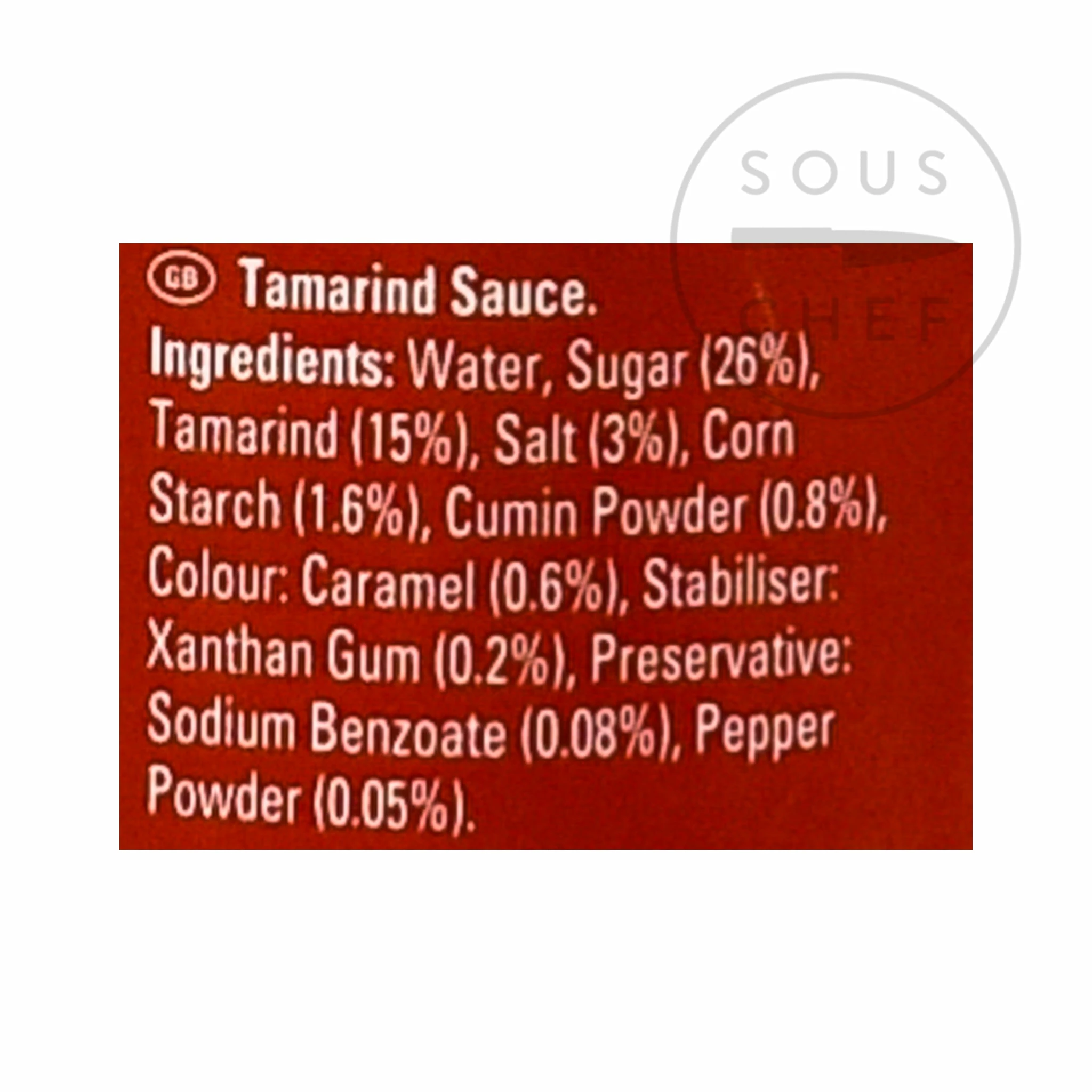 Natco Ingredients Tamarind Sauce 340g 5 Natco Ingredients Tamarind Sauce 340g