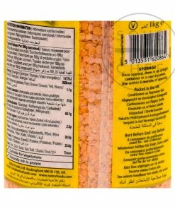 Natco Ingredients Red Lentils 1kg
