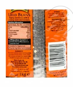 Natco Urid Beans Ingredients 8 Natco Urid Beans Ingredients