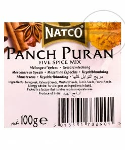 Natco Panchpuran 100g Ingredients
