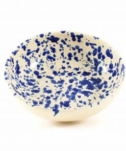 Puglia Handmade Puglia Blue Splatter Bowl 19cm 9 Puglia Handmade Puglia Blue Splatter Bowl 19cm