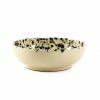 Puglia Handmade Puglia Black Splatter Bowl 19cm