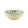 Puglia Handmade Puglia Aquamarine Splatter Bowl 19cm Tableware 1 Puglia Handmade Puglia Aquamarine Splatter Bowl 19cm Tableware