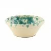 Puglia Handmade Puglia Aquamarine Splatter Bowl 12cm Tableware 2 Puglia Handmade Puglia Aquamarine Splatter Bowl 12cm Tableware