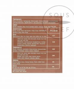 Ingredients Neuhaus "Carré Origin" Dark Chocolate (Vegan) 200g 9 Ingredients Neuhaus