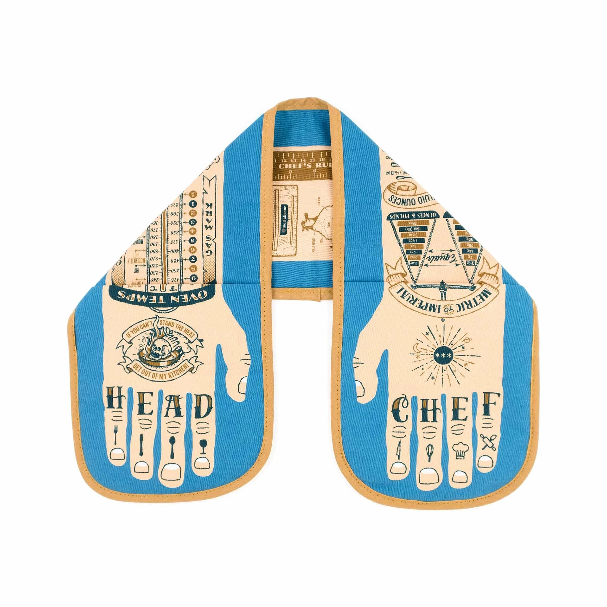 Kitchen Clothing Stuart Gardiner Head Chef Double Oven Glove 3 Kitchen Clothing Stuart Gardiner Head Chef Double Oven Glove