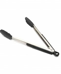 Oxo Good Grips 12" Locking Tongs With Silicone Heads Cookware