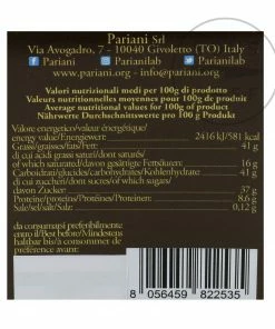 Ingredients Pariani Hazelnut And Dark Chocolate Pralines