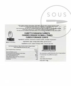 Pariani Candied Orange In Small Cubes 1kg 7 Pariani Candied Orange In Small Cubes 1kg