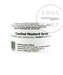 Ingredients Pariani Mustard Syrup 500ml