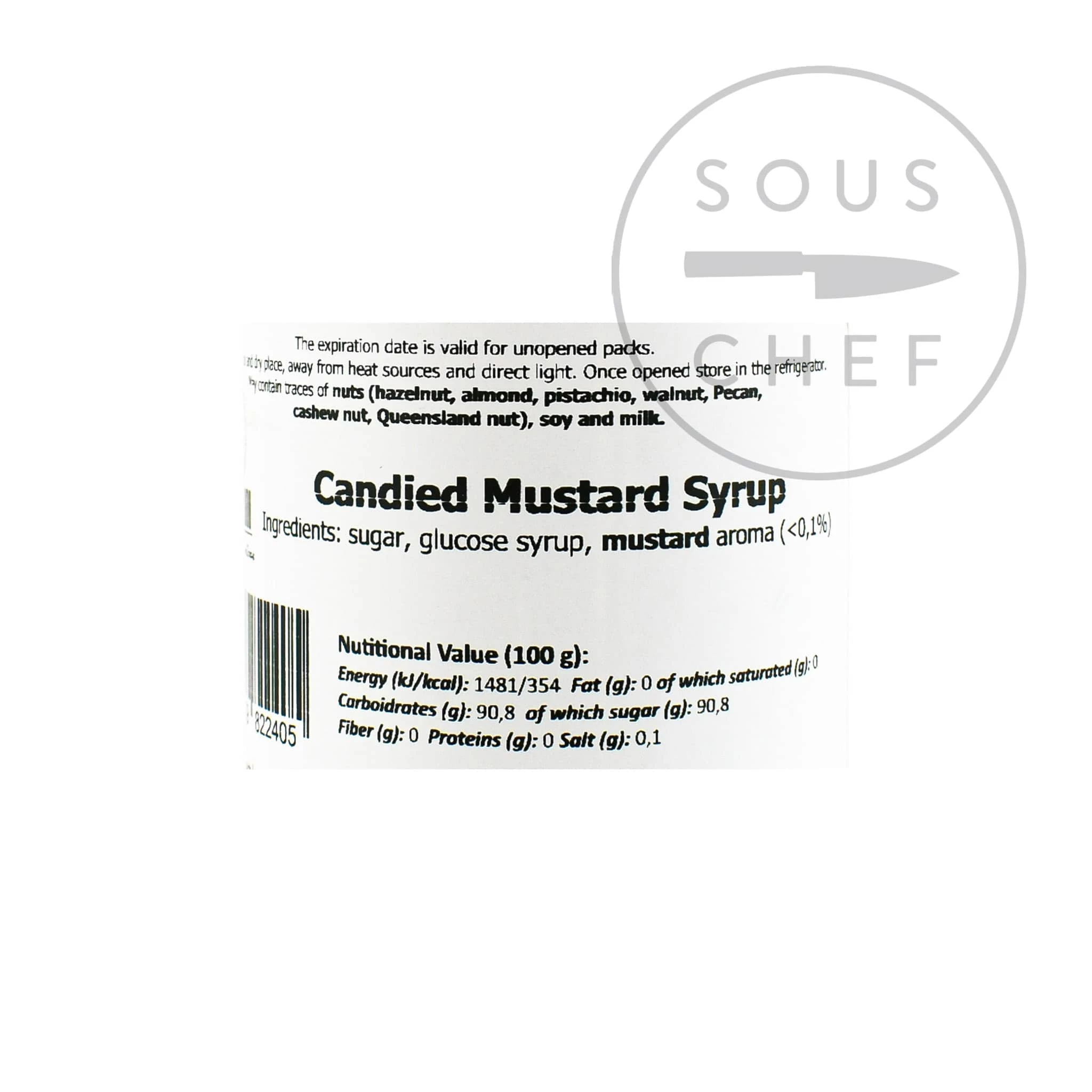 Ingredients Pariani Mustard Syrup 500ml 4 Ingredients Pariani Mustard Syrup 500ml