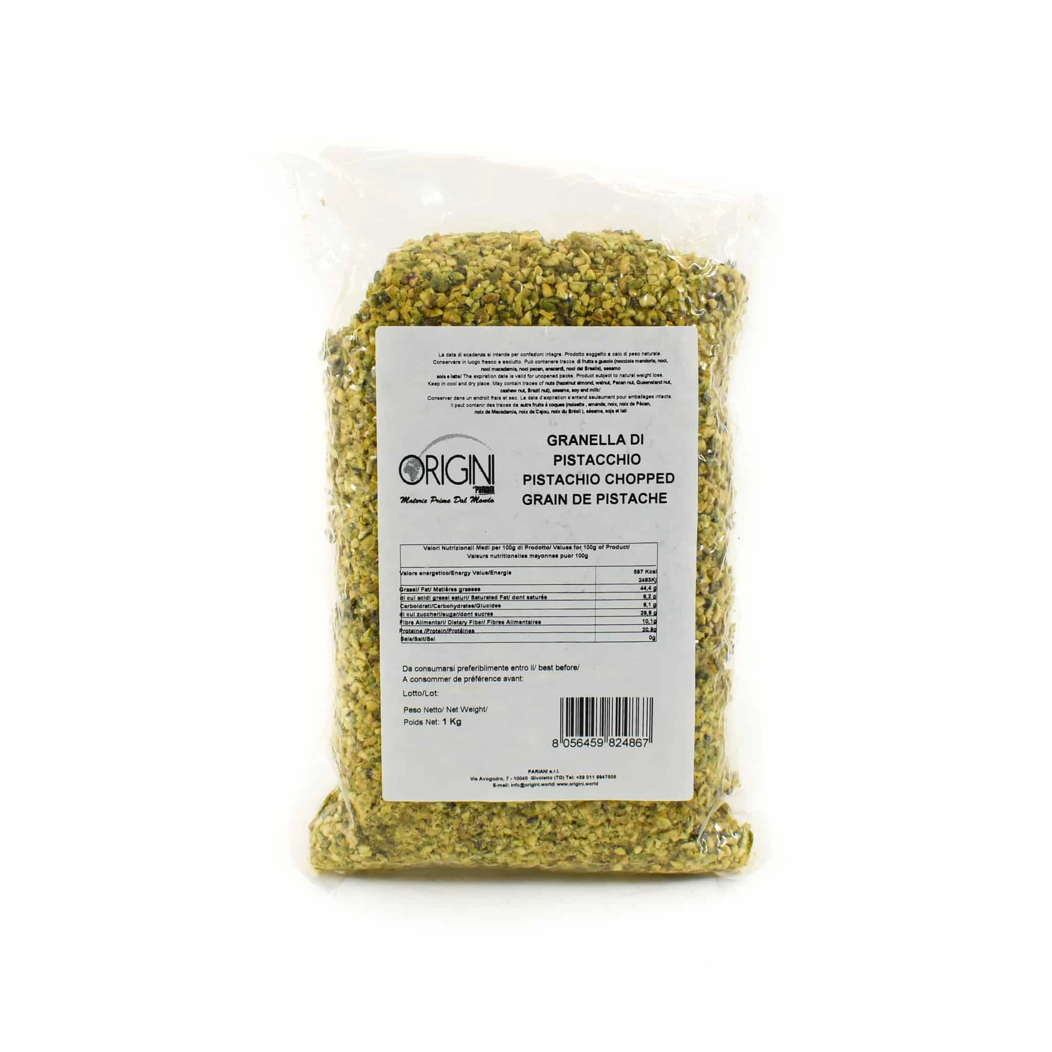 Pariani Chopped Pistachio 1kg 3 Pariani Chopped Pistachio 1kg