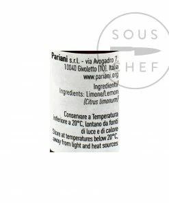 Pariani Natural Lemon Flavouring 15ml Ingredients