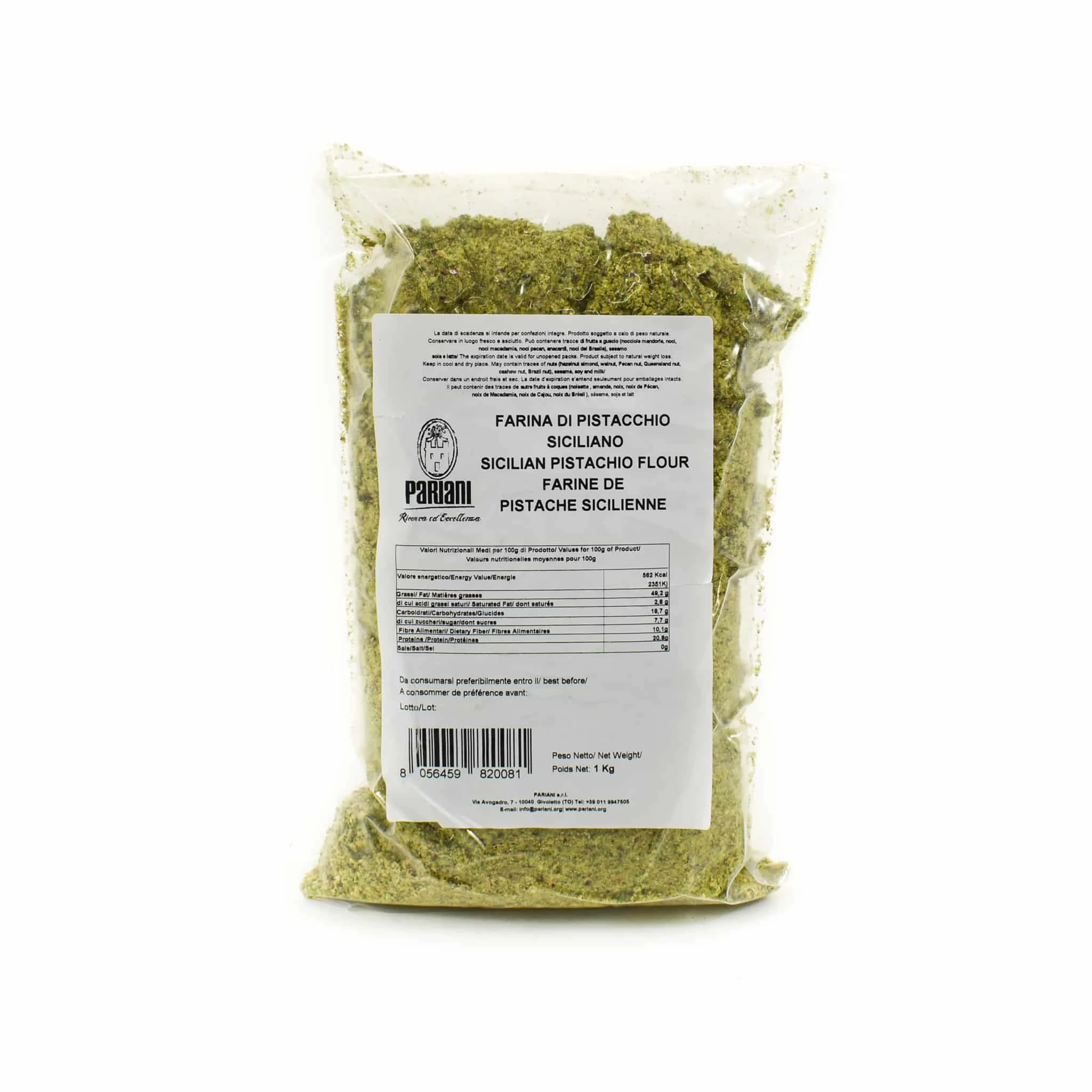 Pariani Sicilian Pistachio Flour 1kg 3 Pariani Sicilian Pistachio Flour 1kg