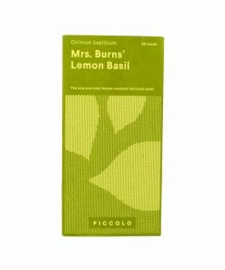 Piccolo Mrs. Burns Lemon Basil Seeds Ingredients