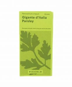 Piccolo Italian Giant Parsley Seeds Ingredients