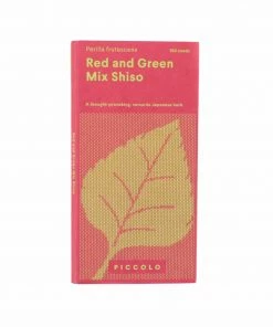 Piccolo Red And Green Shiso Basil Mixed Seeds Ingredients