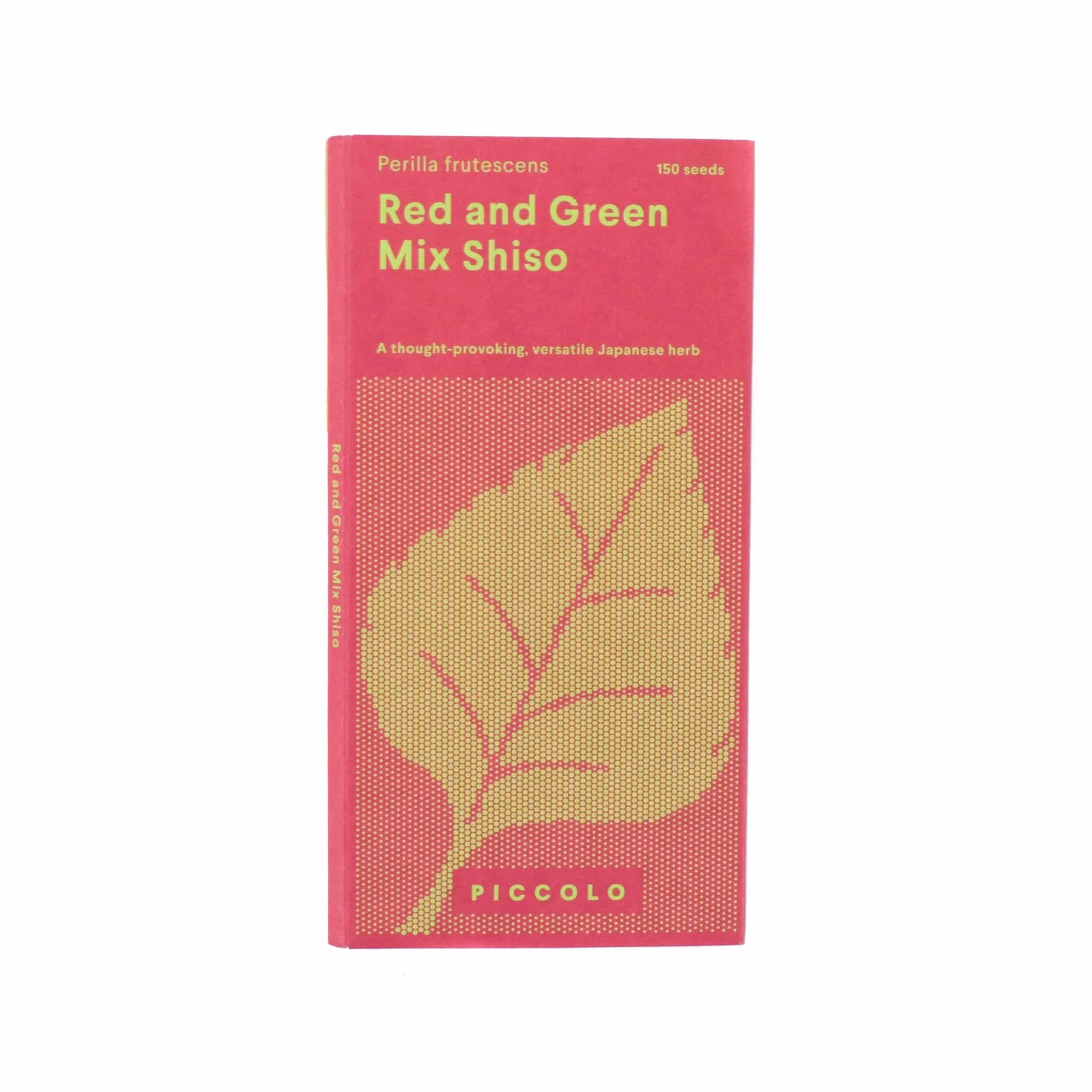 Piccolo Red And Green Shiso Basil Mixed Seeds Ingredients 3 Piccolo Red And Green Shiso Basil Mixed Seeds Ingredients