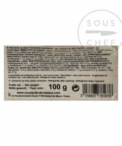 Ingredients Pommery Dijon Mustard 100g 6 Ingredients Pommery Dijon Mustard 100g
