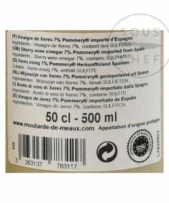 Pommery Sherry Vinegar 500ml 7 Pommery Sherry Vinegar 500ml