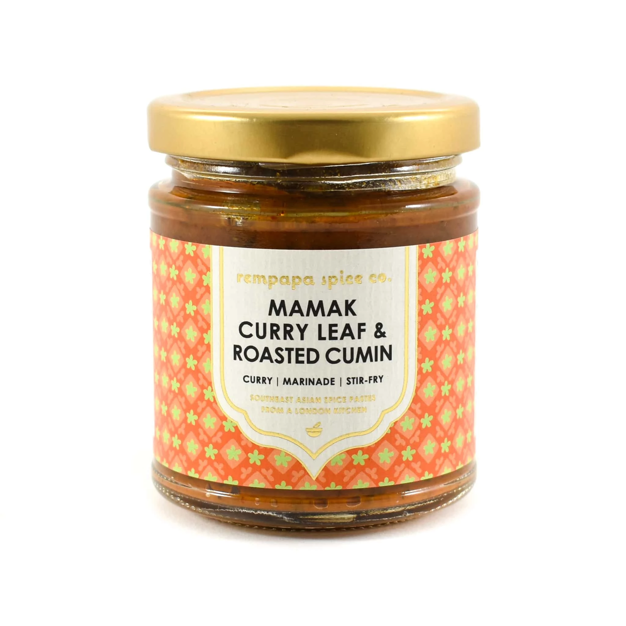 Rempapa Mamak Curry Leaf & Roasted Cumin 180g Ingredients 3 Rempapa Mamak Curry Leaf & Roasted Cumin 180g Ingredients