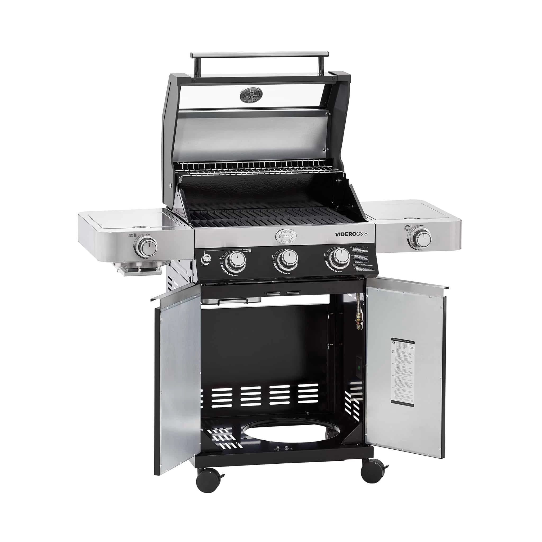 Rosle Videro G3-S Vario+ Gas BBQ Black Cookware 5 Rosle Videro G3-S Vario+ Gas BBQ Black Cookware