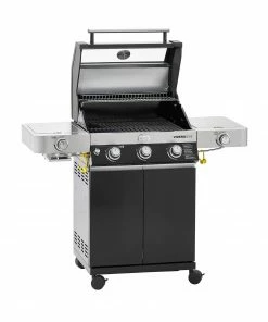 Rosle Videro G3-S Vario+ Gas BBQ Black Cookware