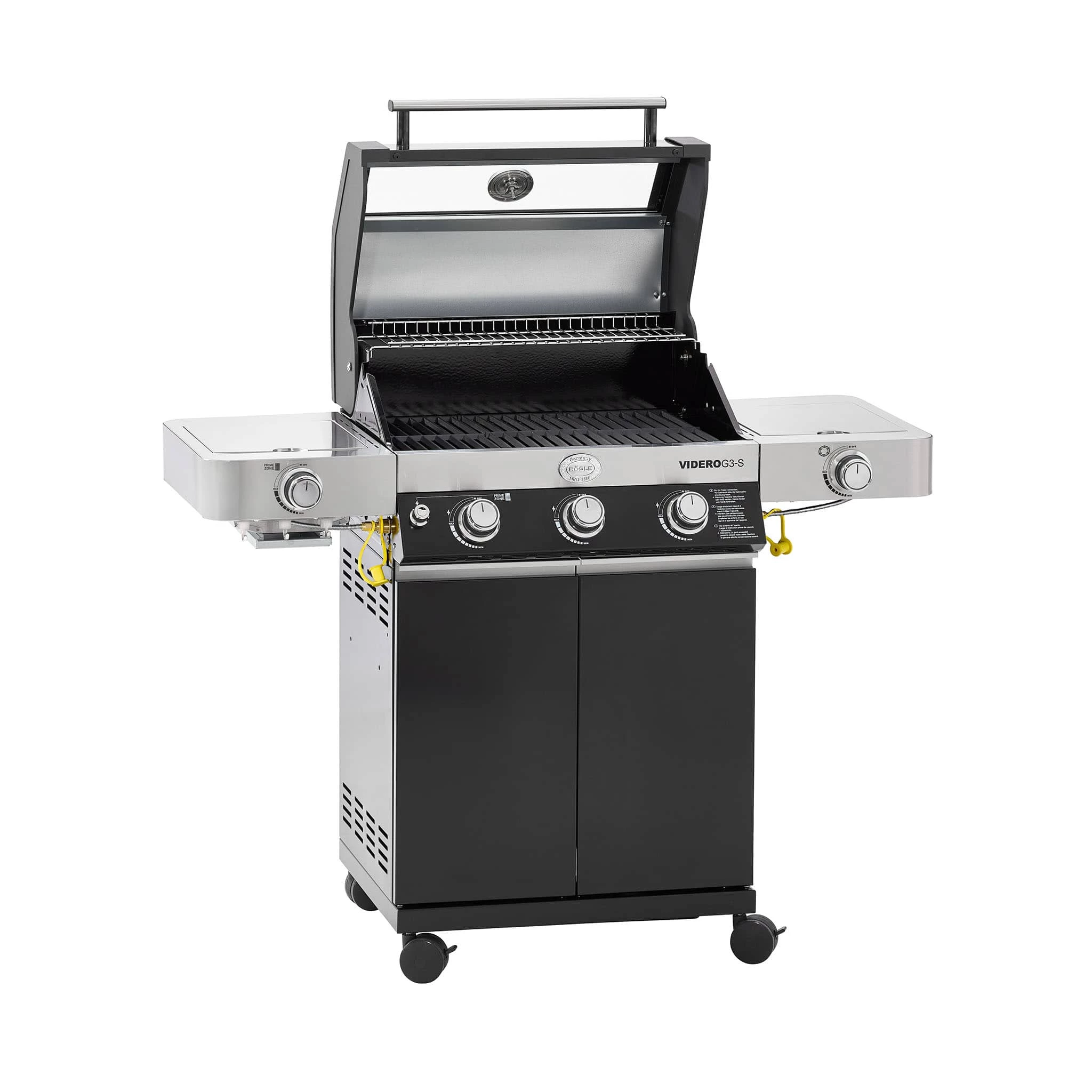 Rosle Videro G3-S Vario+ Gas BBQ Black Cookware 4 Rosle Videro G3-S Vario+ Gas BBQ Black Cookware
