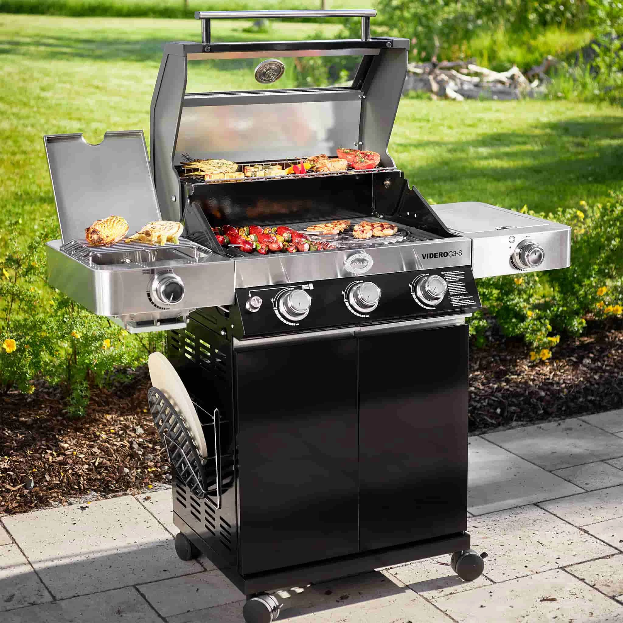 Rosle Videro G3-S Vario+ Gas BBQ Black Cookware 10 Rosle Videro G3-S Vario+ Gas BBQ Black Cookware