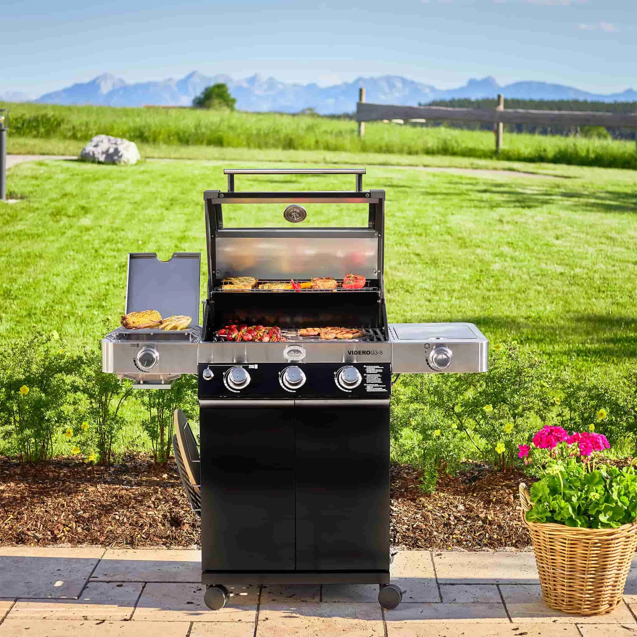 Rosle Videro G3-S Vario+ Gas BBQ Black Cookware 9 Rosle Videro G3-S Vario+ Gas BBQ Black Cookware