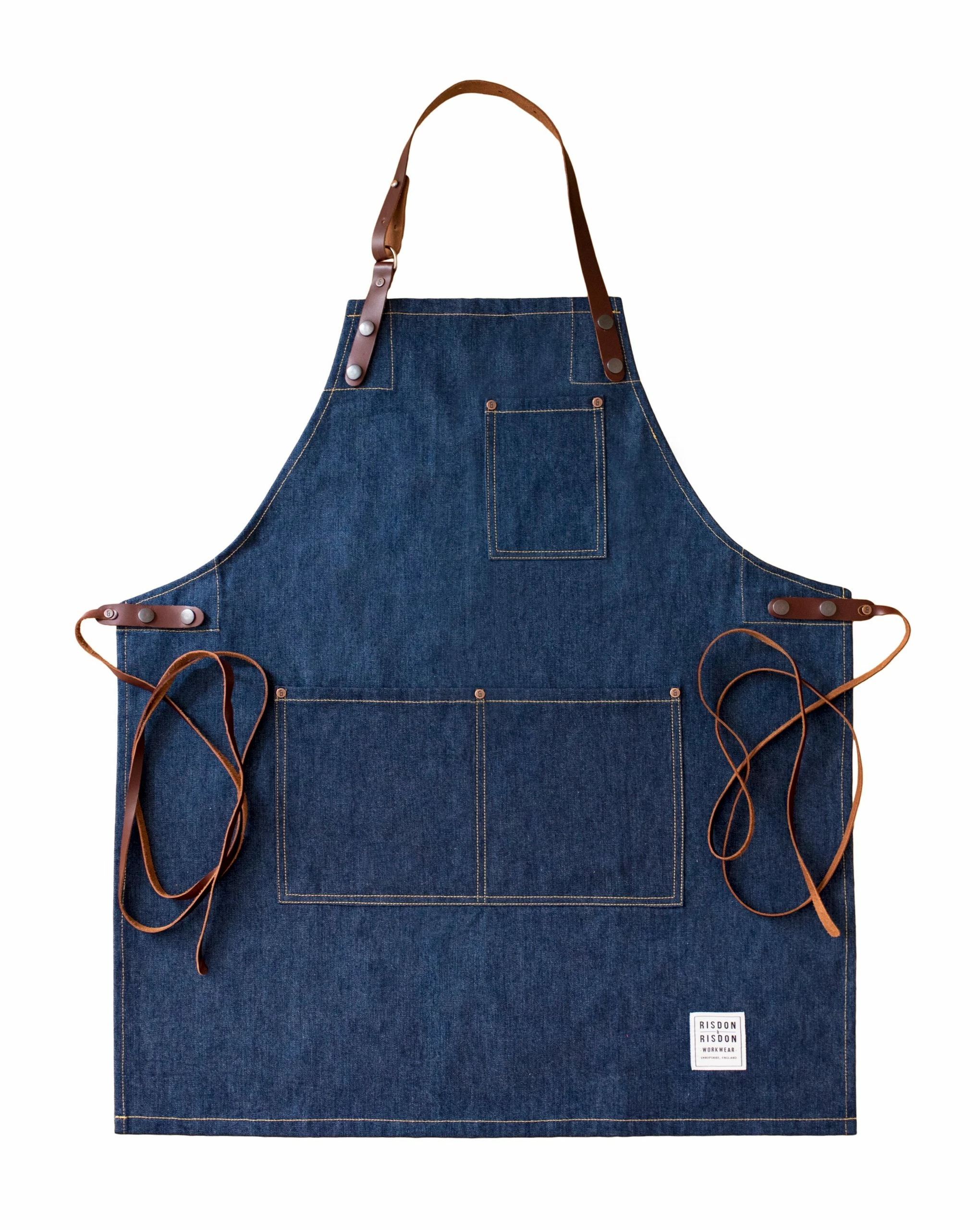 Risdon & Risdon Denim Street Apron Cookware 3 Risdon & Risdon Denim Street Apron Cookware