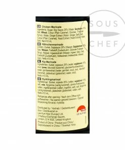 Ingredients Lee Kum Kee Chicken Marinade 410ml 7 Ingredients Lee Kum Kee Chicken Marinade 410ml