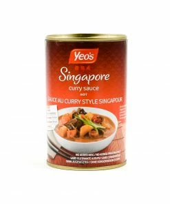 Yeo's Singapore Hot Curry Sauce 400ml Ingredients
