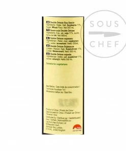 Ingredients Lee Kum Kee Double Deluxe Soy 500ml 7 Ingredients Lee Kum Kee Double Deluxe Soy 500ml