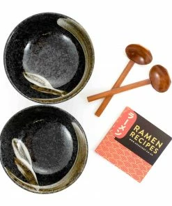 Sous Chef Kit Karasuba-Iro Ramen Bowl Set Cookbook Sets 14 Sous Chef Kit Karasuba-Iro Ramen Bowl Set Cookbook Sets