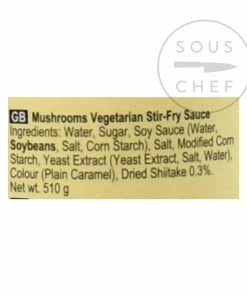 Lee Kum Kee Vegetarian Stir-Fry Sauce 510g Ingredients 8 Lee Kum Kee Vegetarian Stir-Fry Sauce 510g Ingredients
