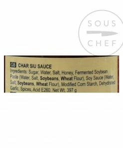 Ingredients Lee Kum Kee Char Siu Sauce For Chinese BBQ 397g 8 Ingredients Lee Kum Kee Char Siu Sauce For Chinese BBQ 397g