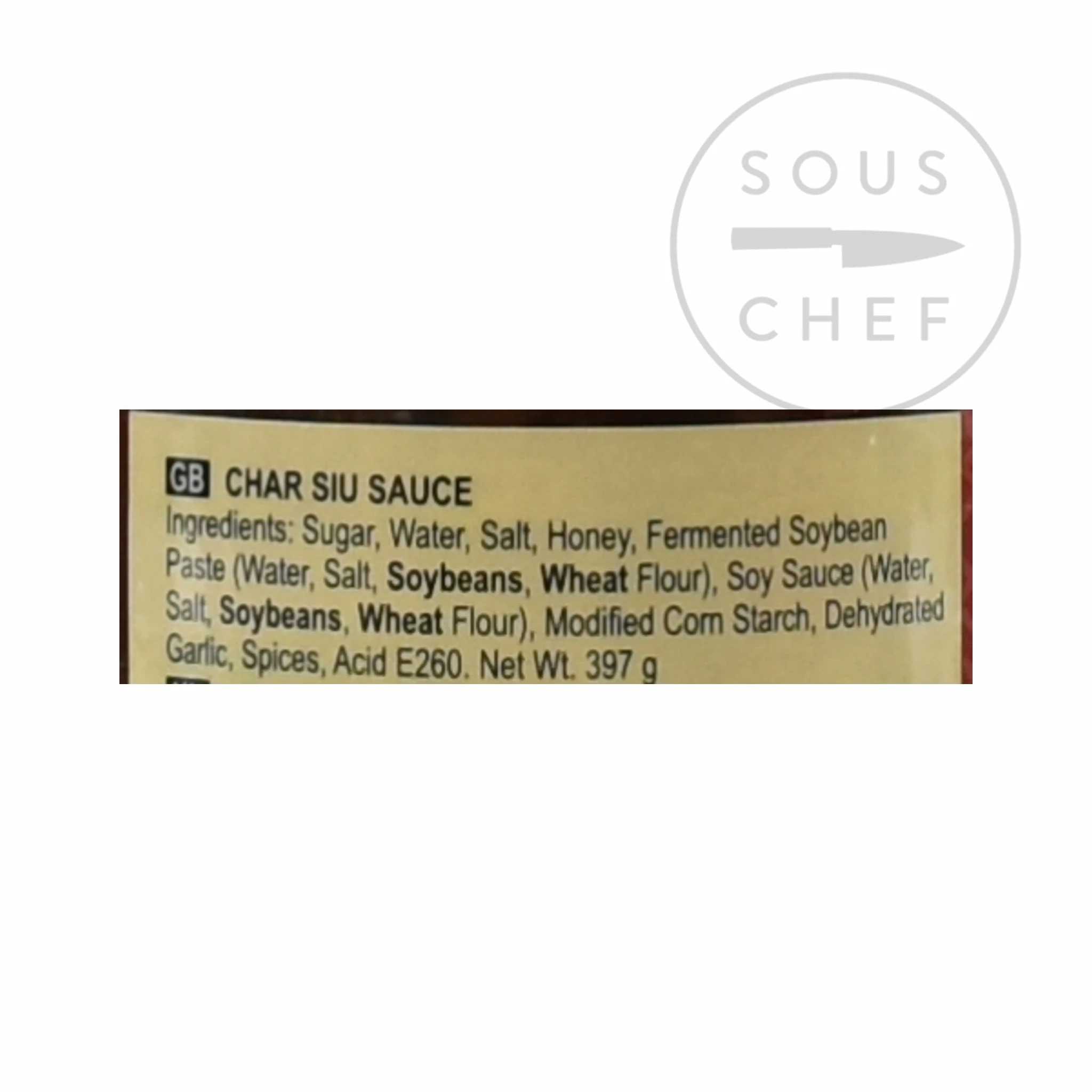 Ingredients Lee Kum Kee Char Siu Sauce For Chinese BBQ 397g 5 Ingredients Lee Kum Kee Char Siu Sauce For Chinese BBQ 397g