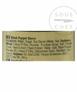 Ingredients Lee Kum Kee Black Pepper Sauce 350g 8 Ingredients Lee Kum Kee Black Pepper Sauce 350g