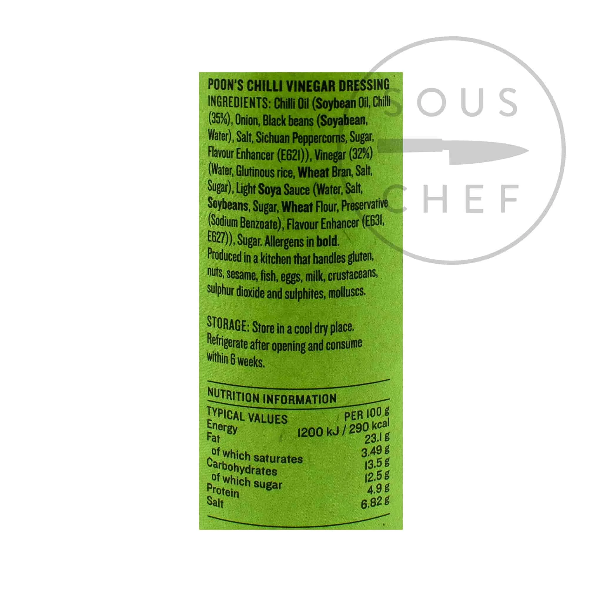 Poon's Chilli Vinegar Dressing 250ml 4 Poon's Chilli Vinegar Dressing 250ml