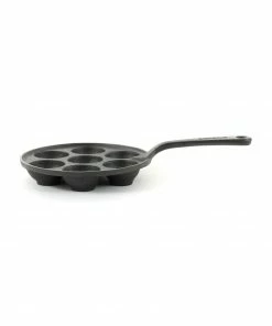 Skeppshult Traditional Cast Iron Dumpling Pan 6 Skeppshult Traditional Cast Iron Dumpling Pan