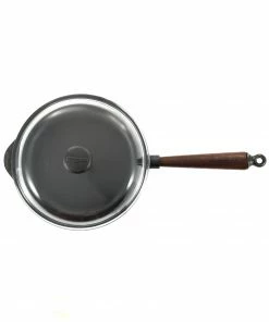 Cookware Skeppshult Traditional Cast Iron Deep Saute Pan With Lid 25cm 8 Cookware Skeppshult Traditional Cast Iron Deep Saute Pan With Lid 25cm