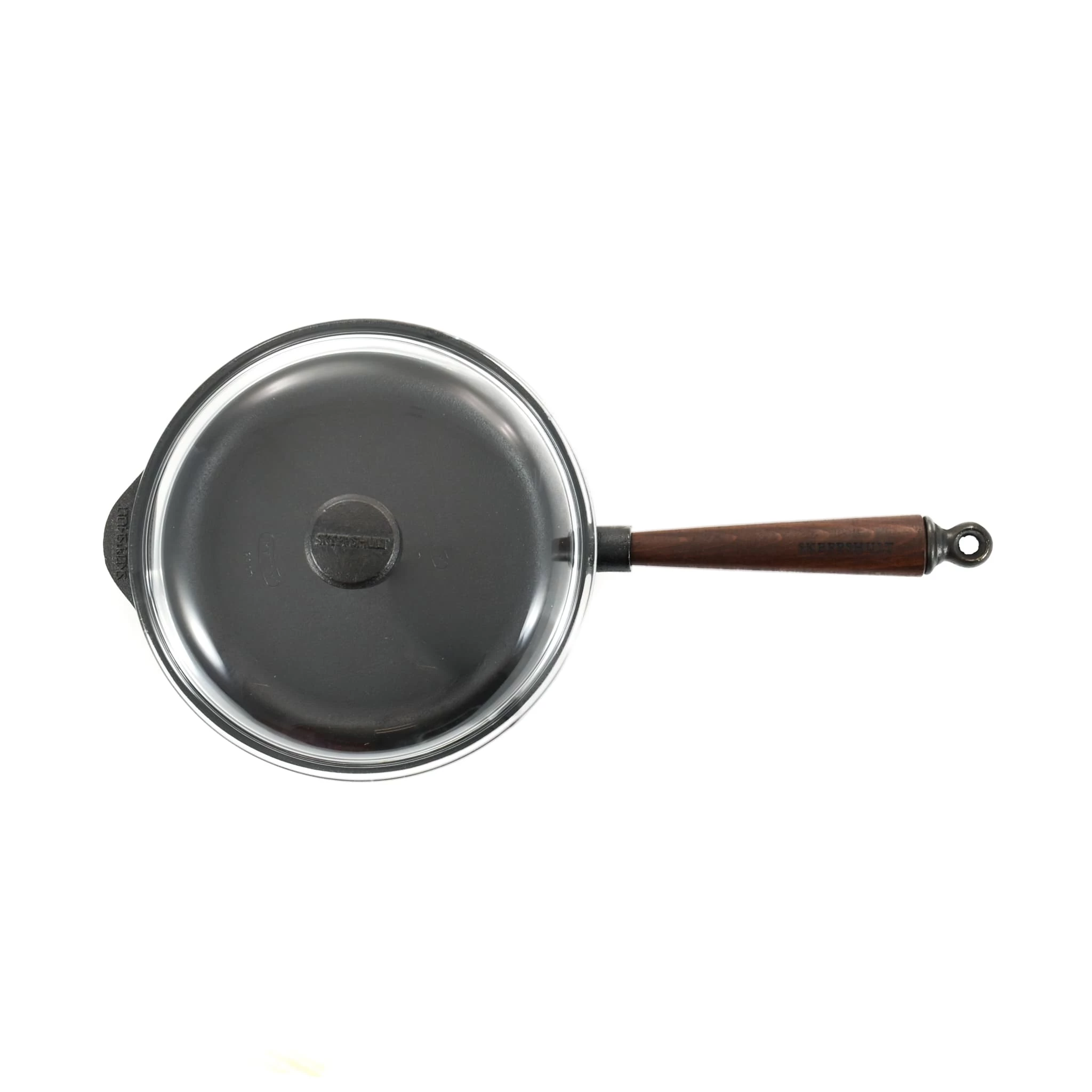 Cookware Skeppshult Traditional Cast Iron Deep Saute Pan With Lid 25cm 5 Cookware Skeppshult Traditional Cast Iron Deep Saute Pan With Lid 25cm