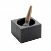 Cookware Skeppshult Contemporary Cast Iron & Walnut Pestle & Mortar 1 Cookware Skeppshult Contemporary Cast Iron & Walnut Pestle & Mortar